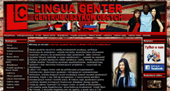 Desktop Screenshot of linguacenter.pl